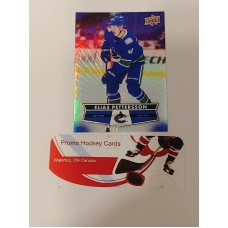 113 Elias Pettersson Base Card 2021-22 Tim Hortons UD Upper Deck 